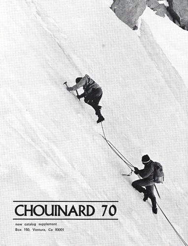 Reklama Chouinard Equimpment w Climbing Magazine w 1970 roku (fot. Climbing Magazine)