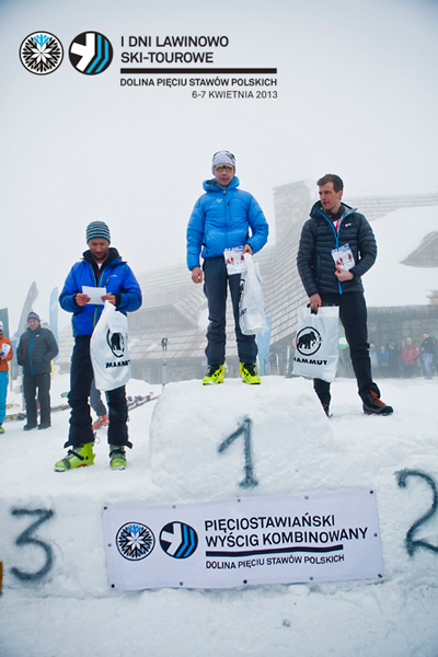 I Dni Lawinowo Ski-tourowe w Dolinie Pięciu Stawów - zwycięzcy (fot. Marcin Kin)