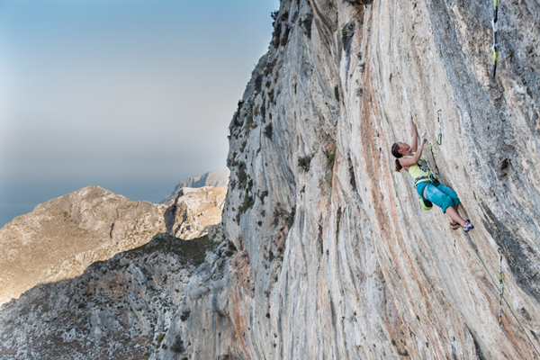 Caroline Ciavaldini na The North Face Kalymnos Climbing Festival (fot. The North Face/ Damiano Levati)