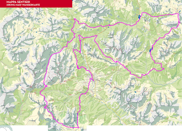 Laveradi Ultra Trail - mapa