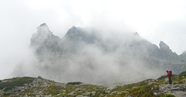 Mnich za chmurami (fot. arch. Aneta Żukowska)