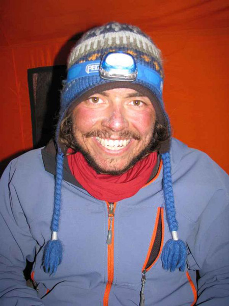 Kacper Tekieli po zakończeniu akcji górskiej (fot. Adam Bielecki)