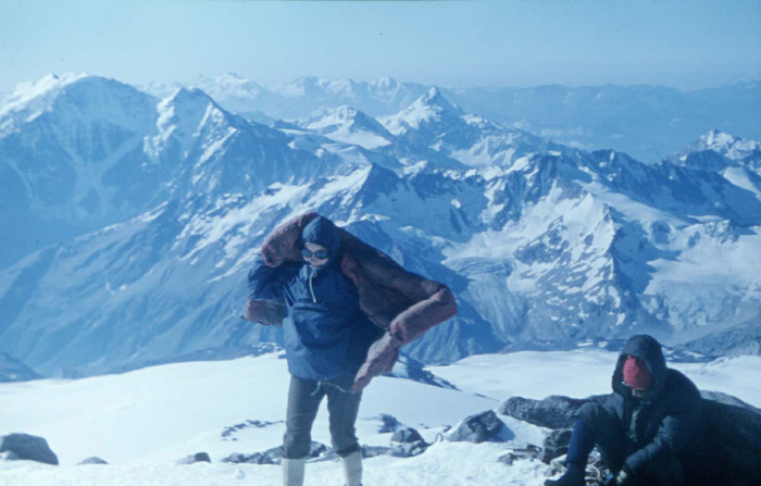 Kaukaz 1970, w drodze na Elbrus (fot. M. i J. Kiełkowscy)