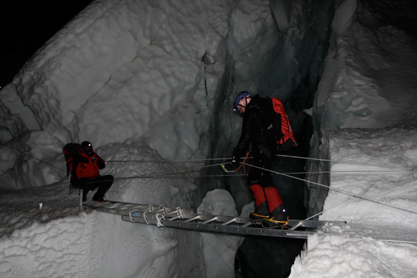 Icefall Everest w 2012 roku (fot. arch. Izabela Smołokowska)