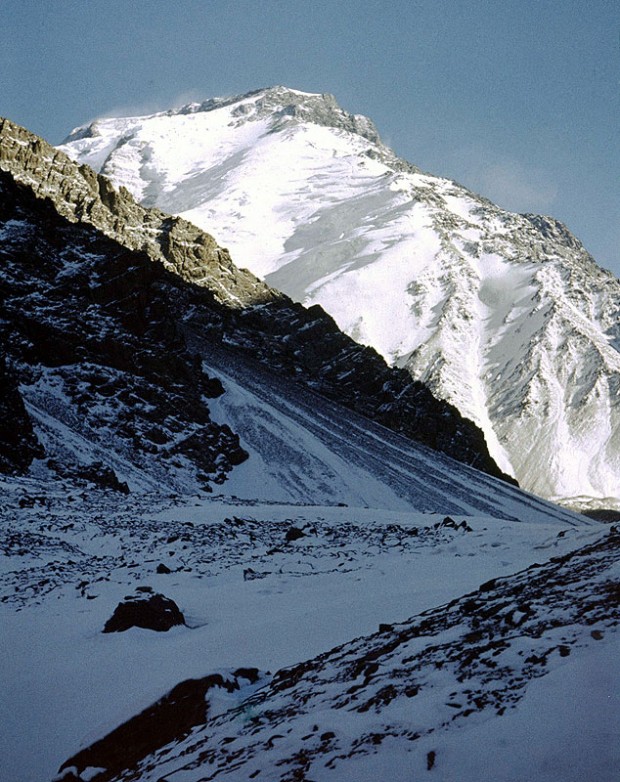 Zima 1973. Widok na zachodnią grzędę Noszaka (fot. Benon Czechowski)