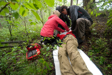 Szkolenie z outdoorowej pierwszej pomocy OFA (fot. Alan Czekierda)
