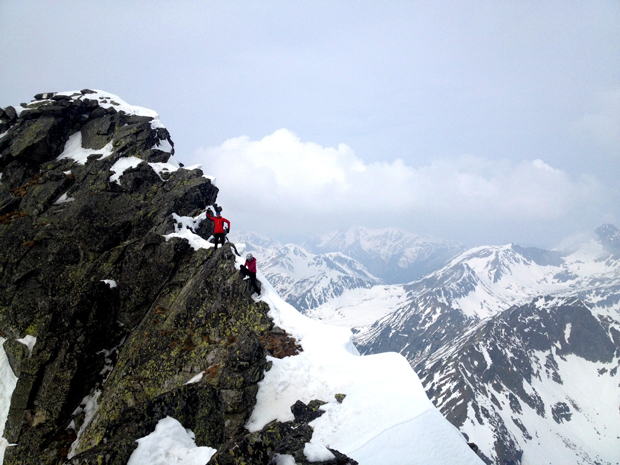 Zespół w drodze na szczyt (fot. arch. M. Derezińska-Osiecka)
