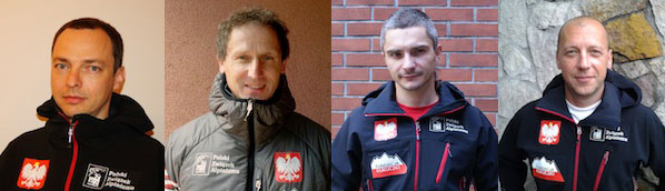 Uczestnicy wyprawy na K2: Marcin Kaczka, Janusz Gołąb, Artur Małek i Paweł Michalski (fot. PHZ)