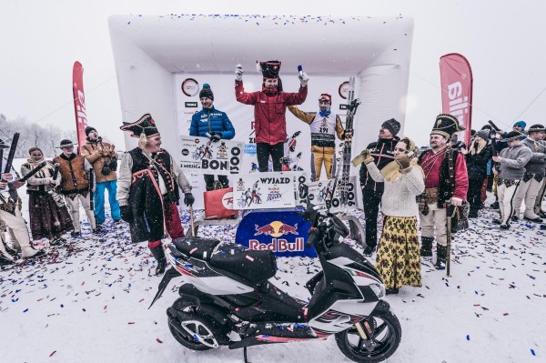 Red Bull Bieg Zbójników - podium panów (fot. Bartosz Woliński)
