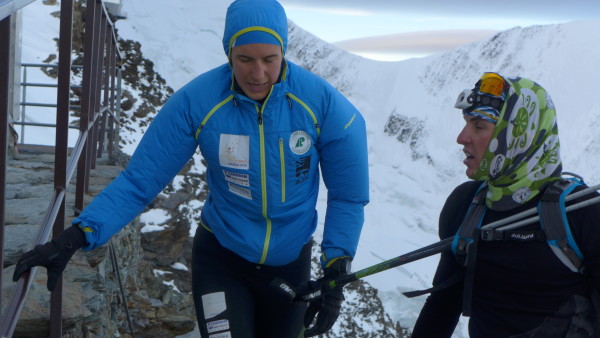 27 czasówka na Mont Blanc, pod schroniskiem Gouter z Marcinem Rzeszótko