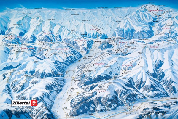 Ośrodki narciarskie Zillertal
