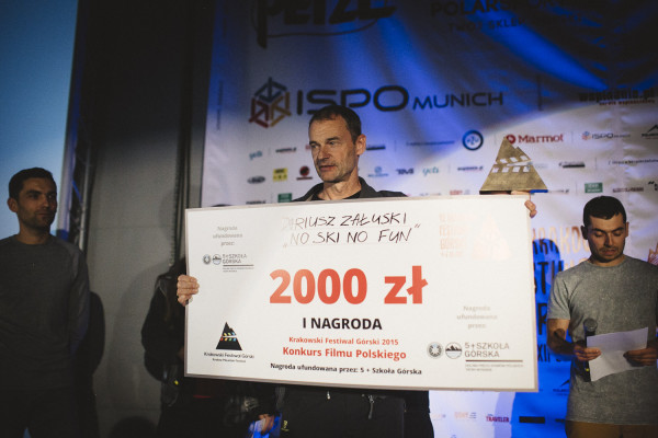 Dariusz Załuski zwyciężył w Konkursie Filmu Polskiego (fot. Adam Kokot/KFG)
