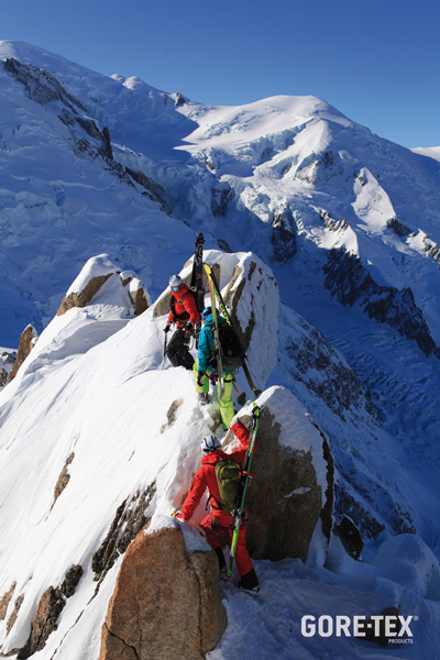 Nowy GORE-TEX Pro przeznaczony jest do ekstremalnych działań w górach (fot. Gore-Tex)