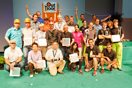 OutDoor Industry Award 2012 - zwycięzcy nagrody GOLD Award (fot. Messe Friedrichshafen)