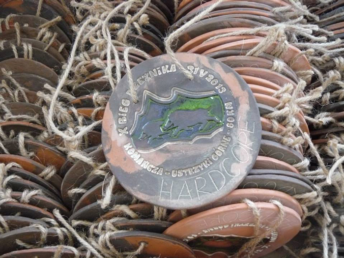 Medal za Bieg Rzeźnika Hardcore (fot. Outdoor Magazyn)