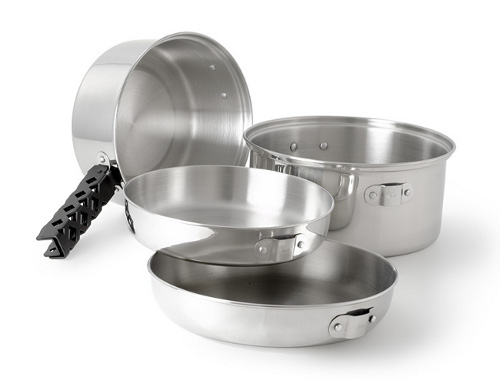 GSI Outdoors, Glacier Stainless Cookset MD