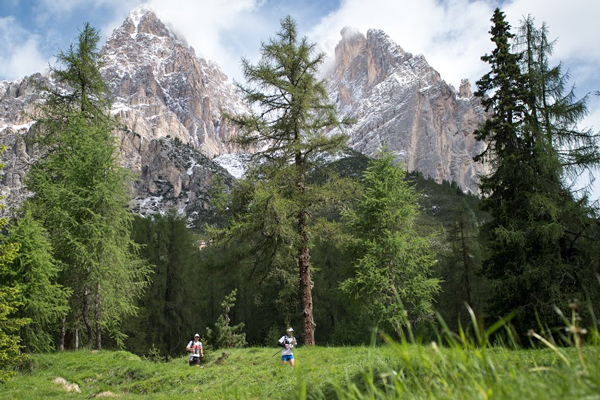 Trasa biegu Cortina Trail (fot. Riccardo Selvatico)