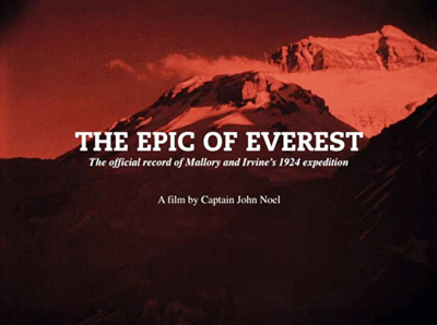 Plakat filmu "The Epic of Everest"