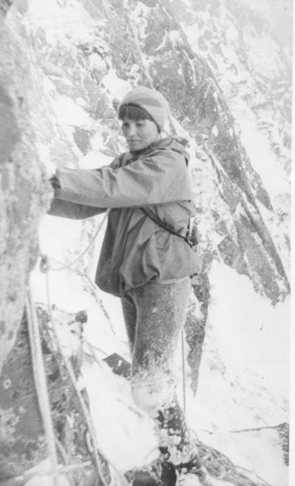 Zimowa wspinaczka w Tatrach – koniec lat 60. (fot. M. i J. Kiełkowscy)