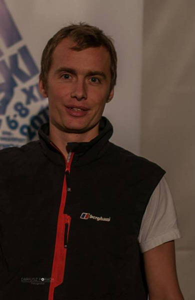 Leo Houlding na 11. Krakowskim Festiwalu Górskim (fot. Dariusz Porada)