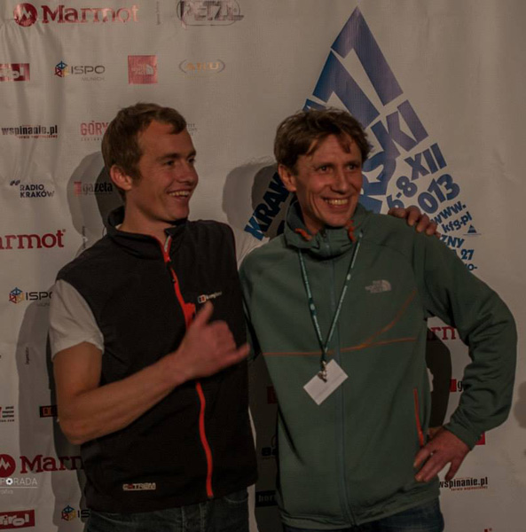 Leo Houlding i Piotr Turkot na 11. KFG (fot. Dariusz Porada)