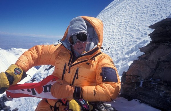 Edurne Pasaban na szczycie Lhotse, 2003 rok