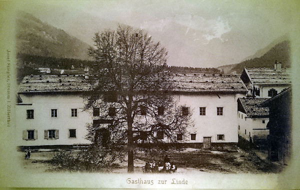 Landgasthof & Hotel Linde w XIX wieku (fot. outdoormagazyn.pl)