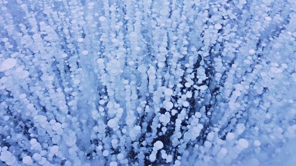 Tafla jeziora Bajkał (fot. Paulina Wierzbicka)