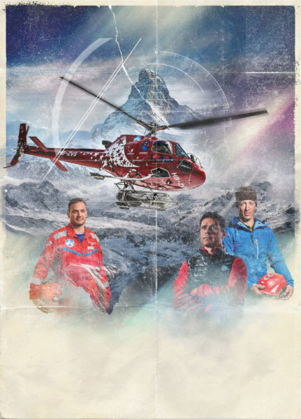 The Horn, Air Zermatt, Red Bull Content Pool