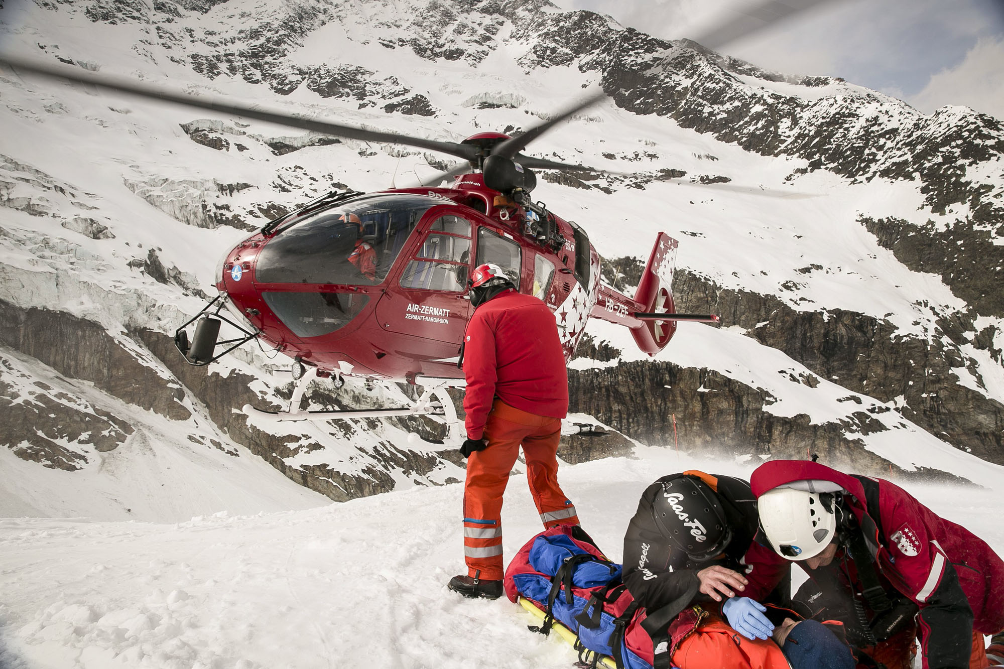 The Horn, Air Zermatt Team (fot. Scott Gardner / Red Bull Content Pool)