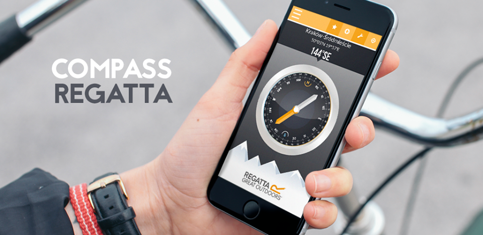 Aplikacja mobilna - Regatta Compass