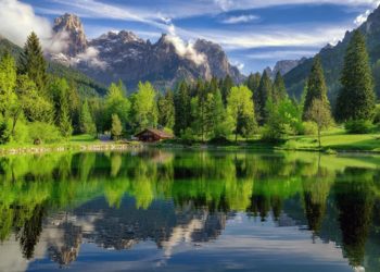 Jezioro Welsperg, Trentino (fot. Simone Sbaraglia)