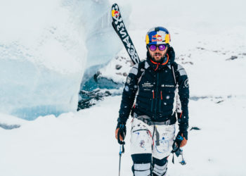 Andrzej Bargiel pod Everestem (fot. Marek Ogień)