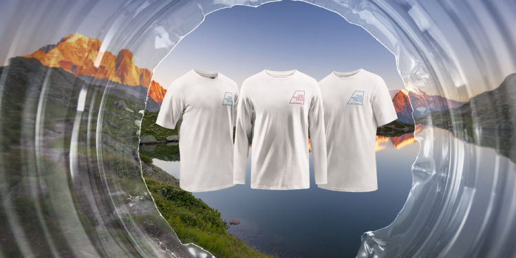 Koszulki The North Face z przetworzonych plastikowych butelek  zebranych w Alpach (fot. TNF)