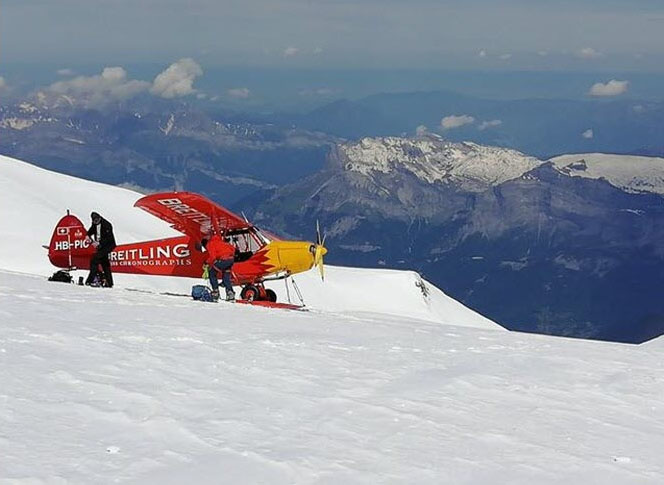 18 czerwca 2019, na wysokości 4450 metrów Mont Blanc