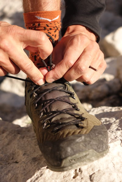 Jak wiązać buty w górach